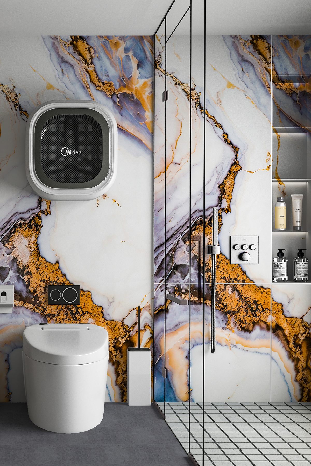 Premium PVC Marble Sheets | Luxury California Interior Wall Panels ...