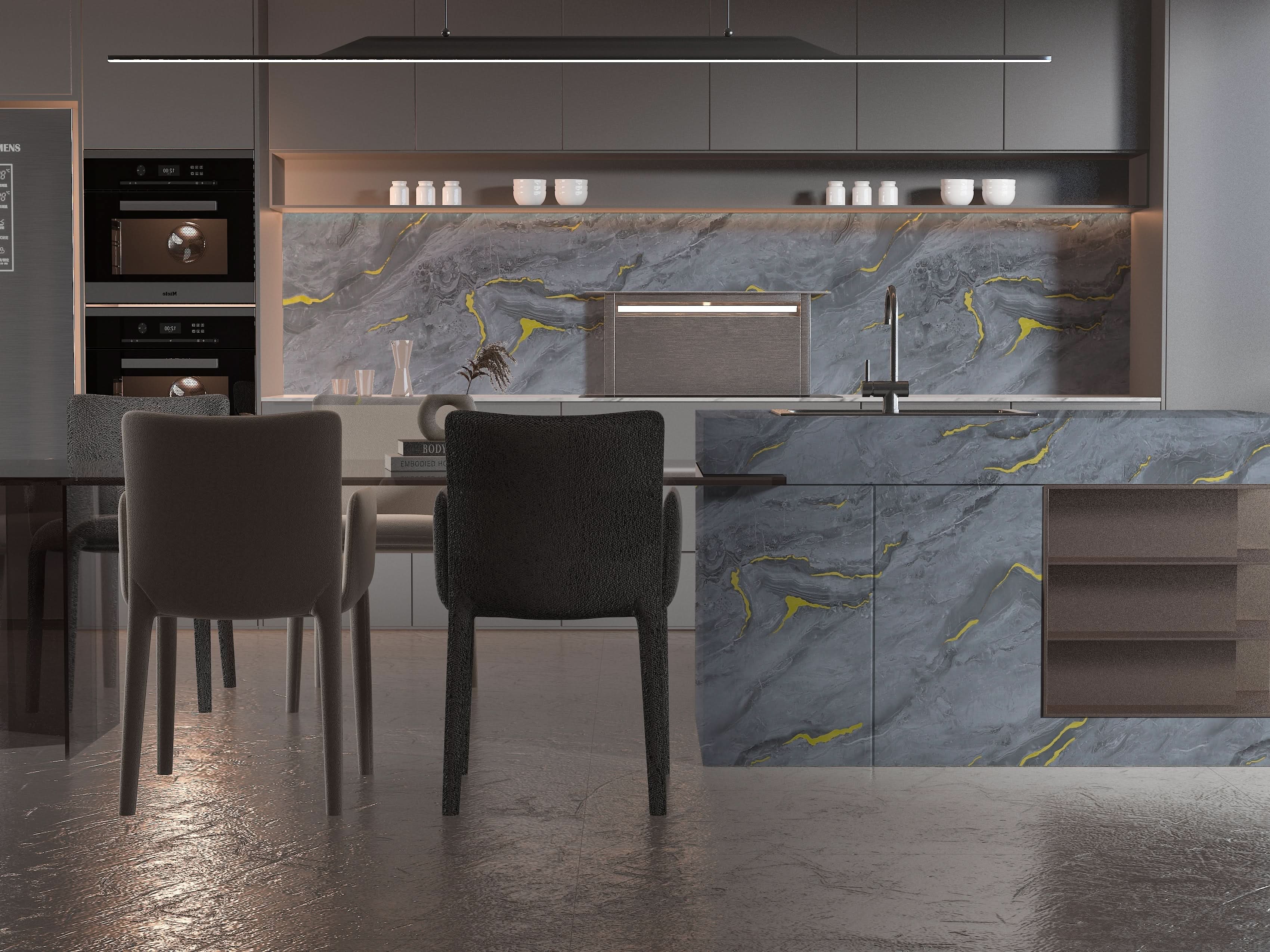 UV Marble Wall Panels 
