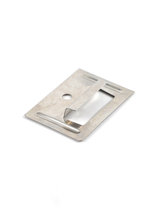 Stainless steel bracket for outdoor composite wall panels