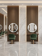 commercial interior design using royal oak WPC fluted panels