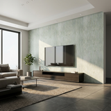 Rough texture Travertine PVC panels for luxury media wall design