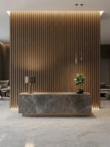 Royal Oak WPC Fluted 3D Wall Panels |  42.9 sq. ft./Box