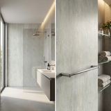 Water resistant Travertine stone look PVC sheet detail