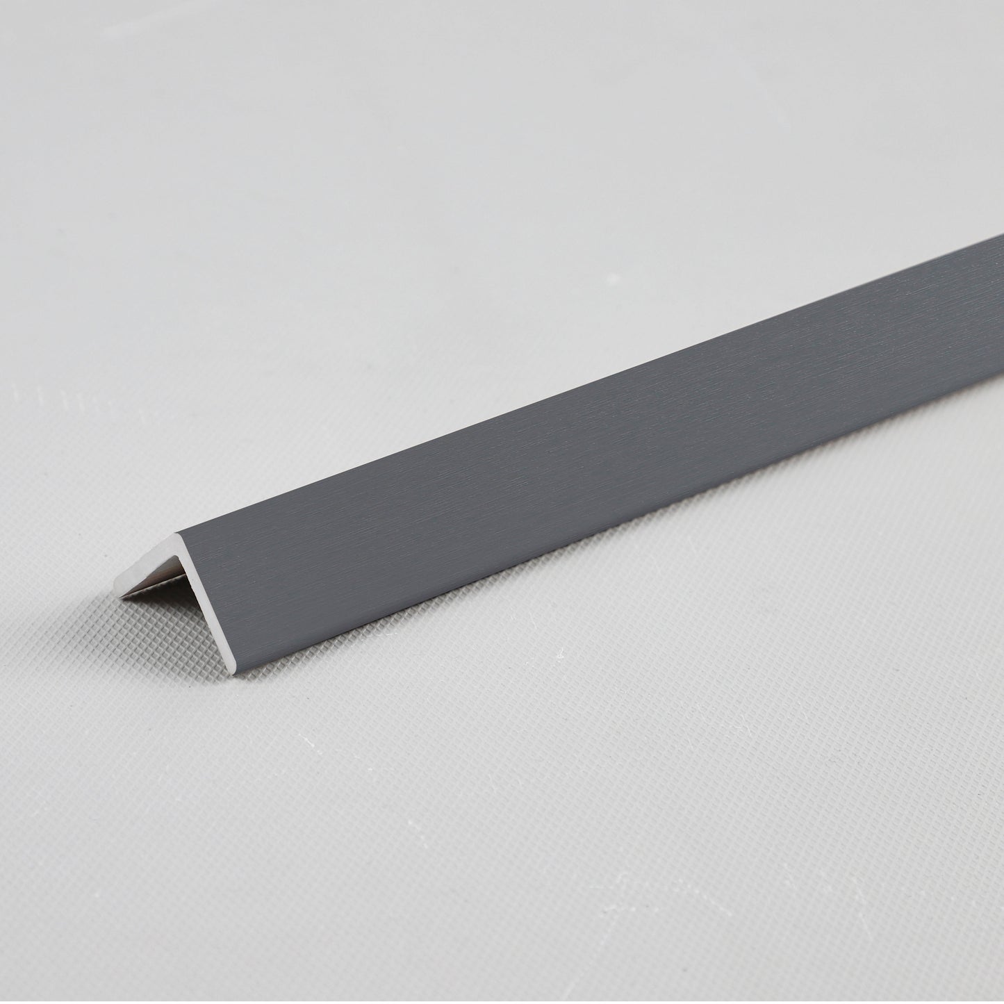 Silver Gray Metallic WPC Fluted 3D Wall Panels. Wholesale