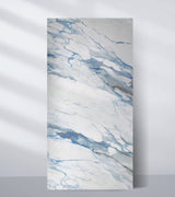 3D Calacatta Azur Marble UV Protected PVC Wall Panel