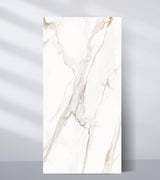 Amber Vein Luxury Marble Veneer Wall Panels - Seamless Connection | Book Match Design