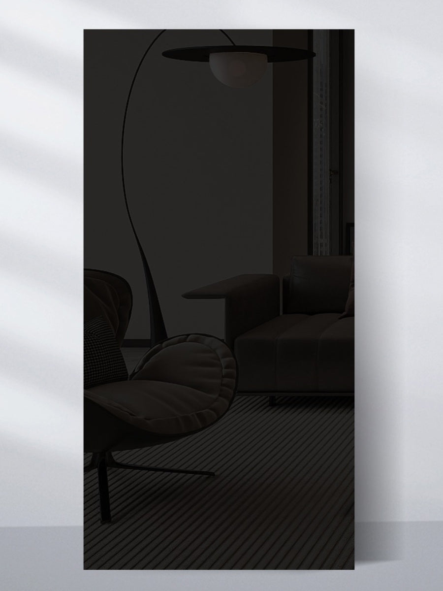 Black Mirror Wood Veneer Panel – 9x4 ft, 8 mm, Fireproof, Waterproof & Scratch-Resistant