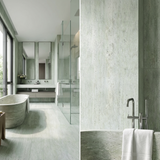 Moisture resistant Travertine PVC wall panel surface