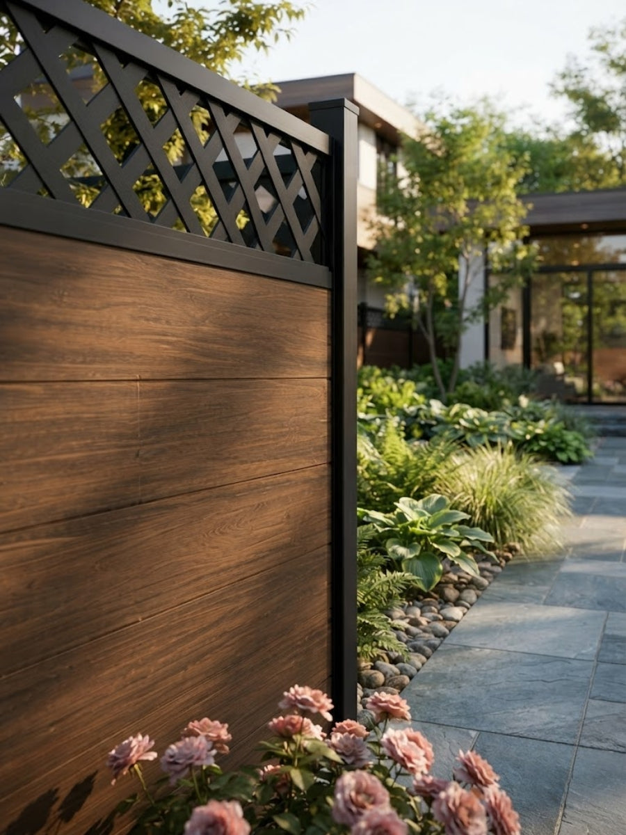 Decorative Gate Screen Panel for 5FT Double Gate (4.75 FT)