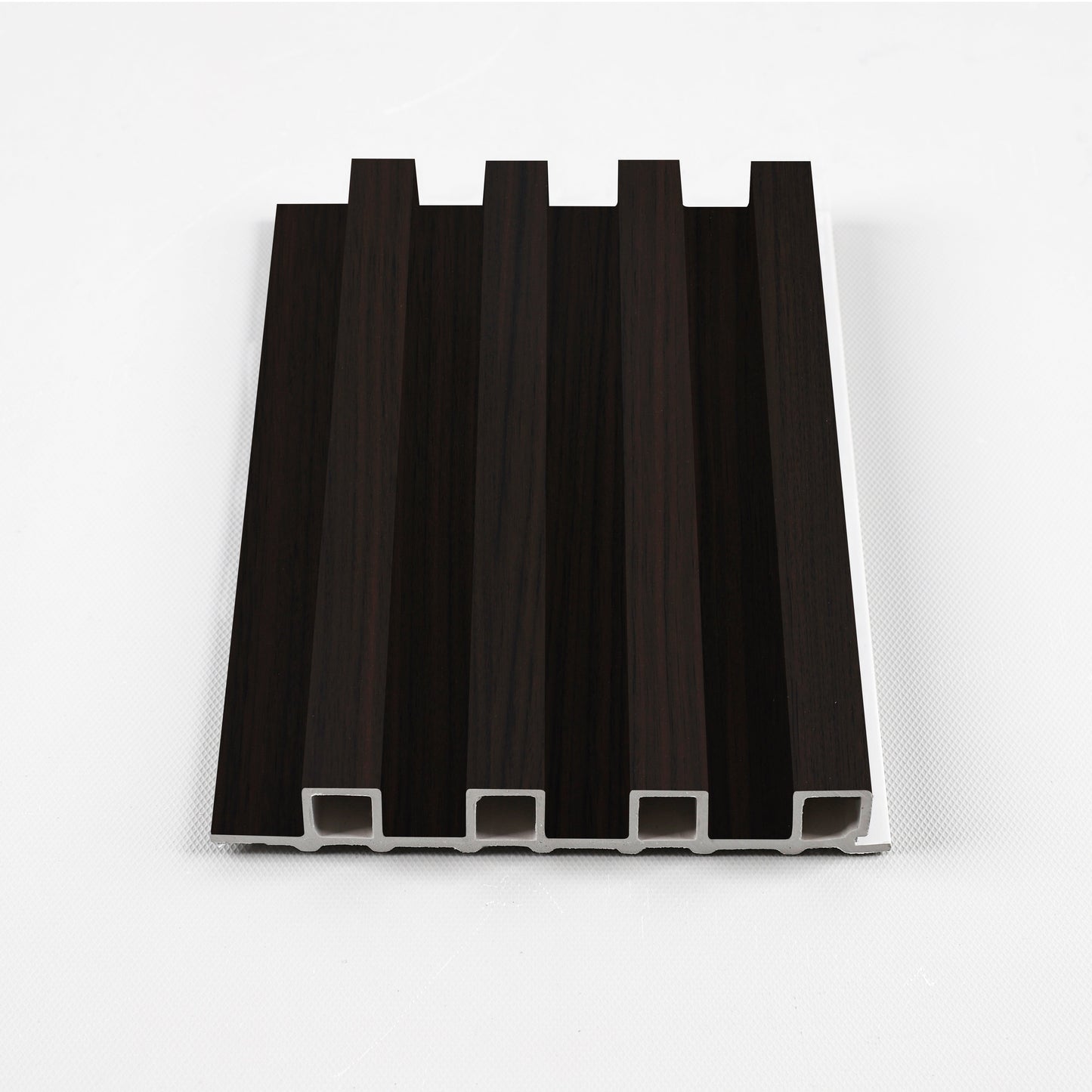Walnut Ink WPC Fluted 3D Wall Panels. Wall Panel Market