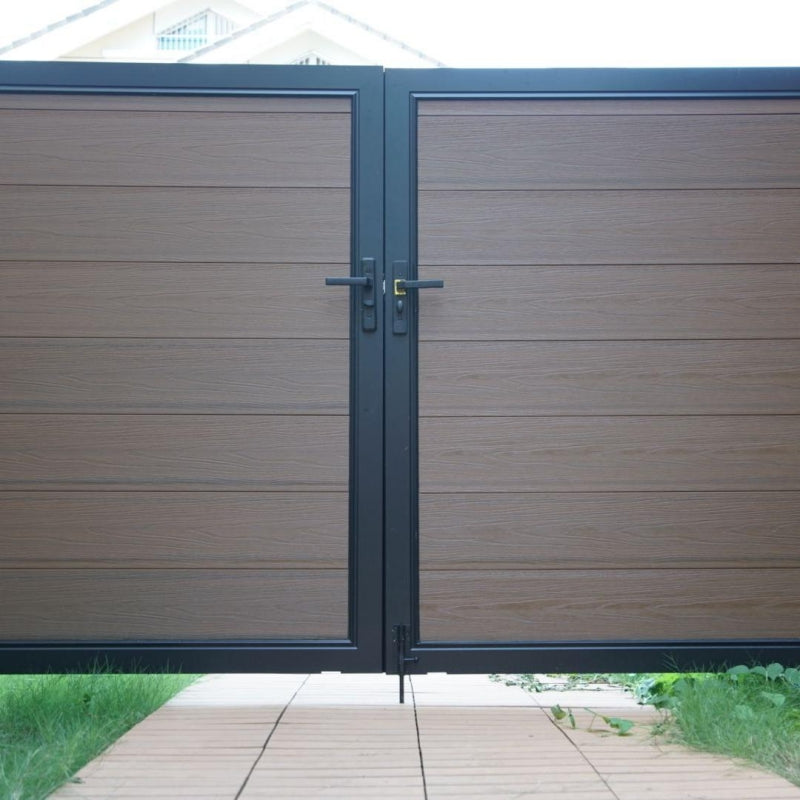 Safety 10 ft. W x 6 ft. H Composite Panel Fence Gate