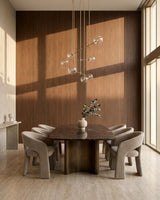 Walnut Wood Veneer Panel – 4x9 ft, Fireproof, Waterproof & Scratch-Resistant