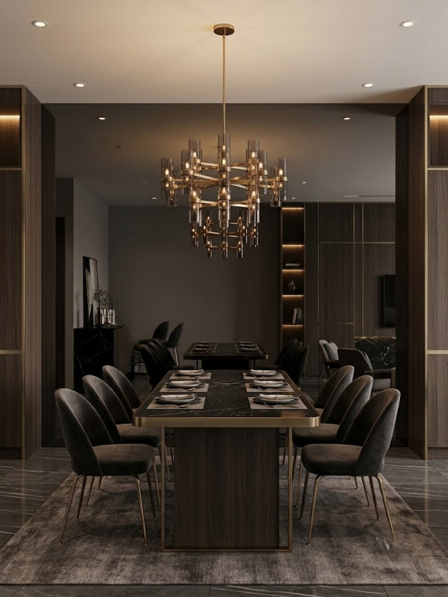 Black Mirror Wood Veneer Panel – 9x4 ft, 8 mm, Fireproof, Waterproof & Scratch-Resistant