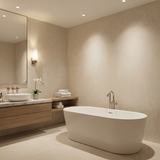Rough texture beige PVC marble sheet decorative wall panel