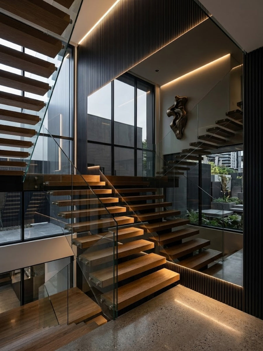 Black Mirror Wood Veneer Panel – 9x4 ft, 8 mm, Fireproof, Waterproof & Scratch-Resistant