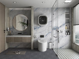 PVC 3D Marble Sheet Bluewave. Wall Panel Market. Bathroom Design From PVC Marble Sheets