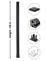 10 Ft In-Ground Fence Post