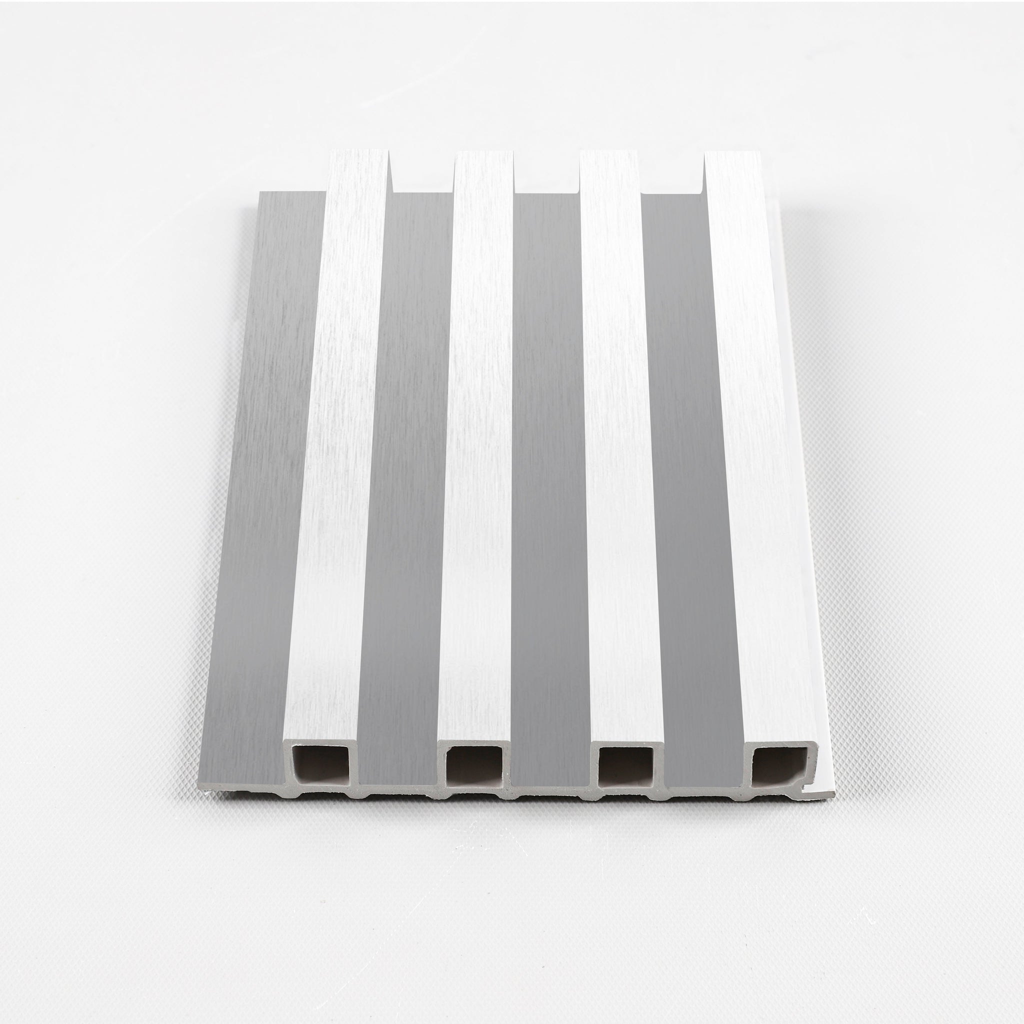 White Brushed WPC Fluted 3D Wall Panels. Wall Panel Market