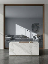 Gray Mirror Wood Veneer Panel – 9x4 ft, 8 mm, Fireproof, Waterproof & Scratch-Resistant