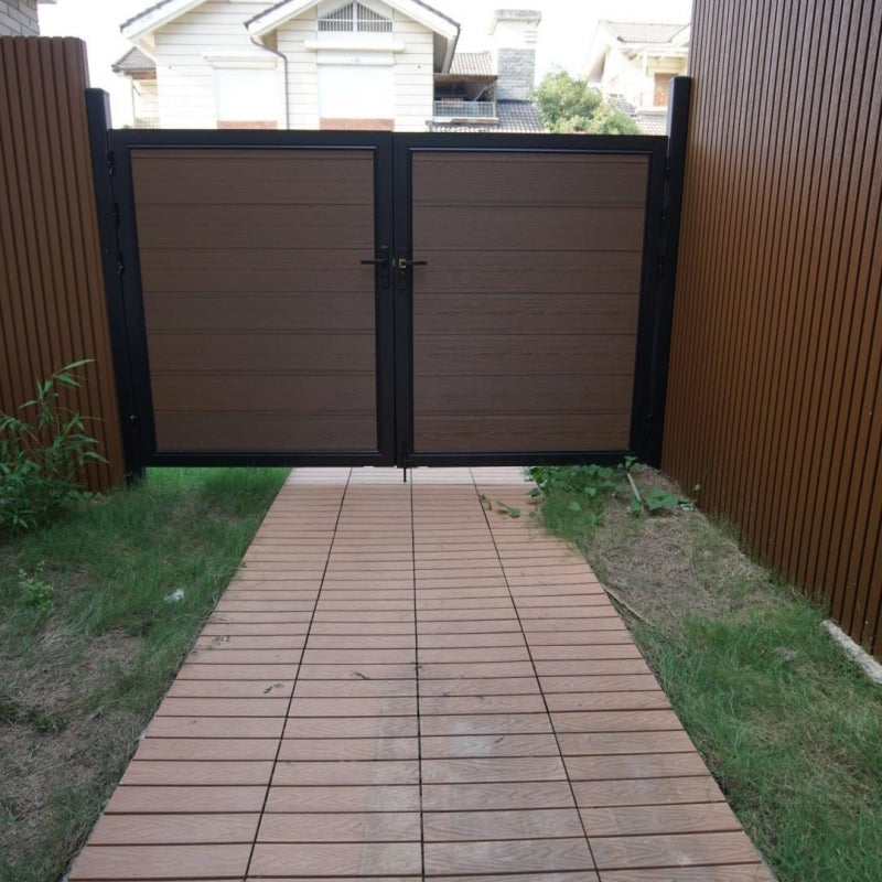 Safety 10 ft. W x 6 ft. H Composite Panel Fence Gate