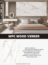 AMBER VEIN WPC WOOD VENEER