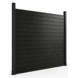 Pack of 4 Premium Tongue & Groove Aluminum Alloy Fence Panels