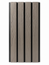 Ancient black composite cladding panels for exterior walls