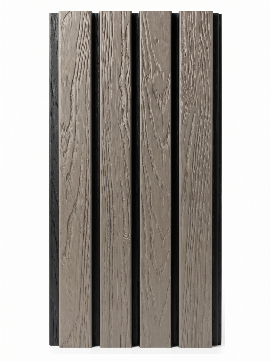 Ancient black composite cladding panels for exterior walls