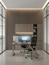 Ask Wood WPC Fluted Wall Panels for Modern Office Room Interiors