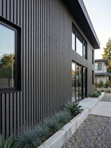 Black Gray Composite Siding Panels