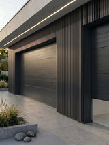 Waterproof Black and Gray Wall Cladding