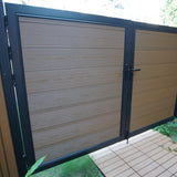 Brown Modern Composite double gate