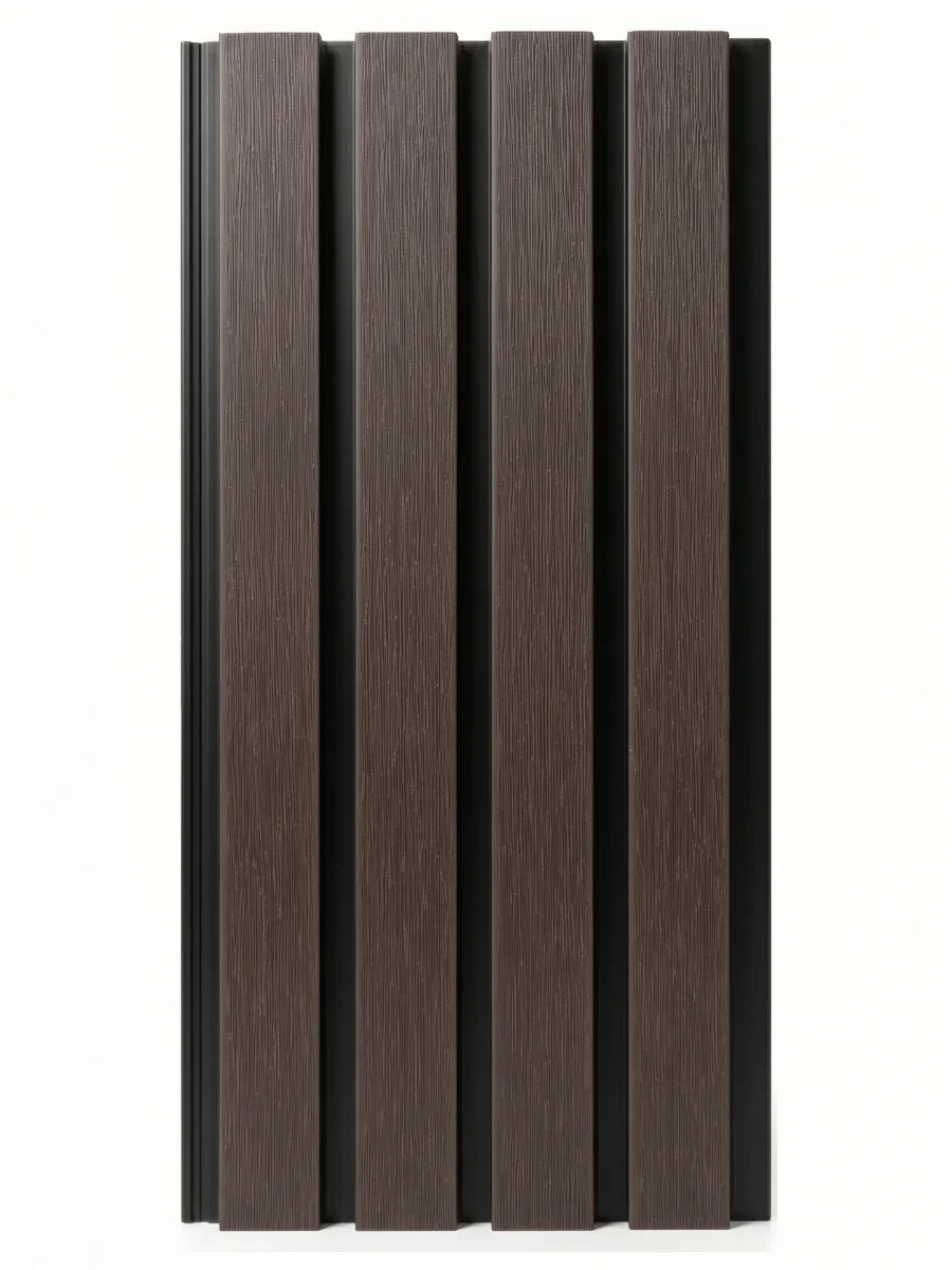 Brown and Black Composite Cladding Siding Sample