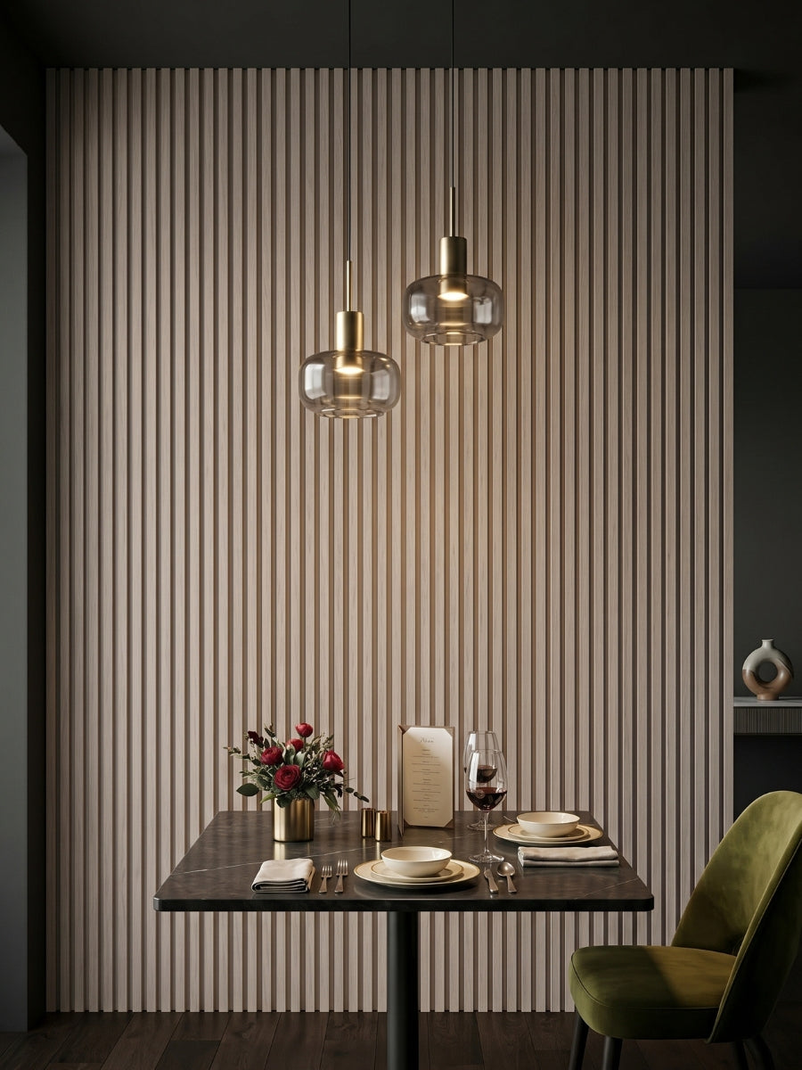 Nordic Birch WPC Fluted 3D Wall Panels |  42.9 sq. ft./Box