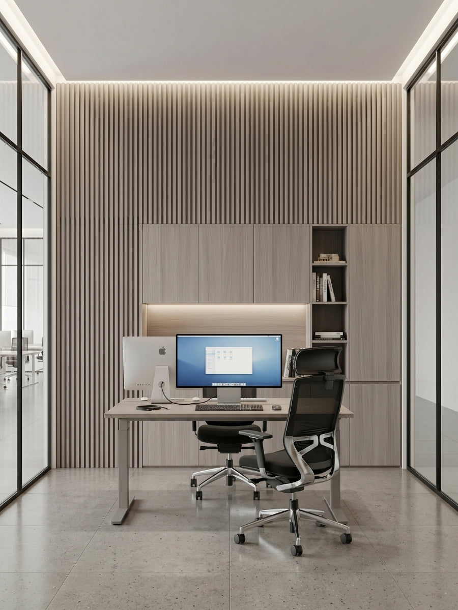 Nordic Birch WPC Fluted 3D Wall Panels |  42.9 sq. ft./Box