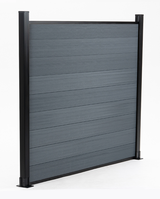 Composite  Fence Co-extrusion Discounted Price -Light Gray