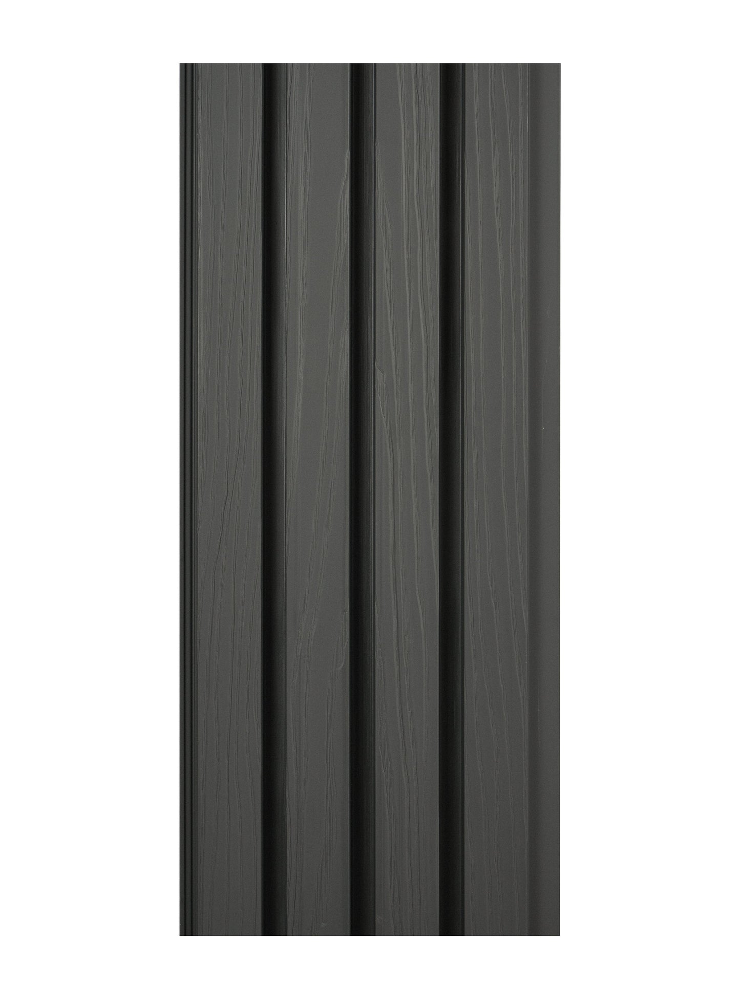 Black Composite Wide Exterior Cladding | 5 PC/Box (33 sq ft)