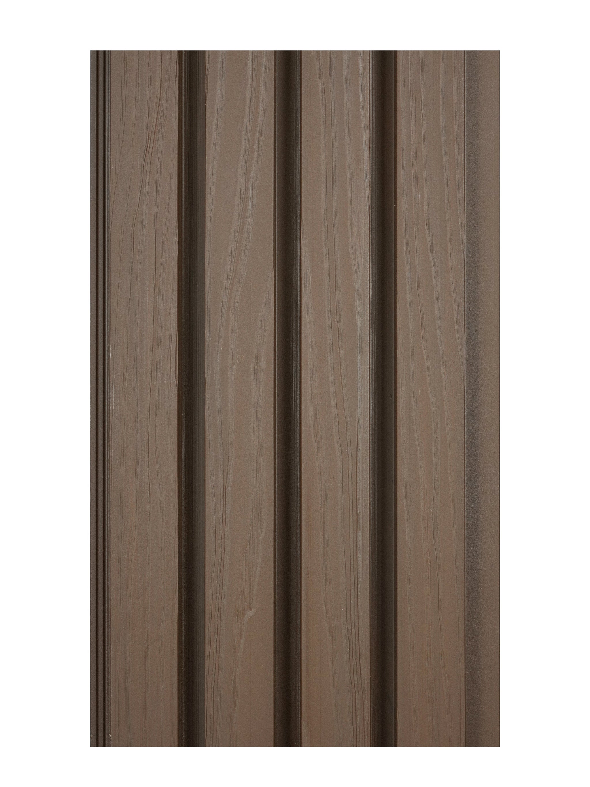 Dark Brown Composite Wide Exterior Cladding | 5 PC/Box (32.7 sq ft)