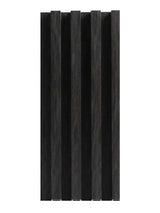 Dark Smoky Oak WPC Fluted 3D Wall Panels |  42.9 sq. ft./Box