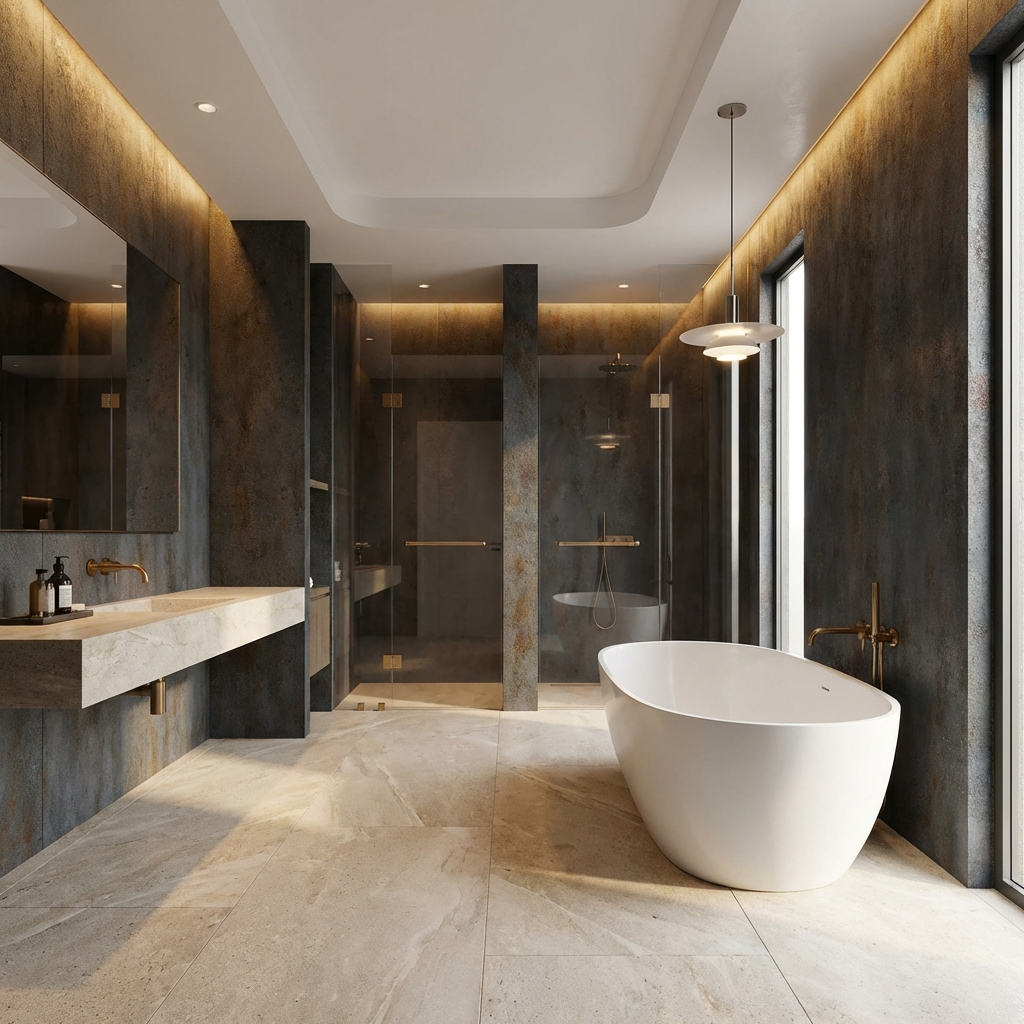 Dark charcoal stone PVC wall panels in modern bathroom Waterproof PVC Stone Panels
Charcoal Stone Texture Wall Cladding
Decorative PVC Stone Wall Panels