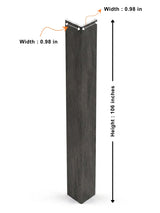 Dark Smoky Oak Trim 106 Inches