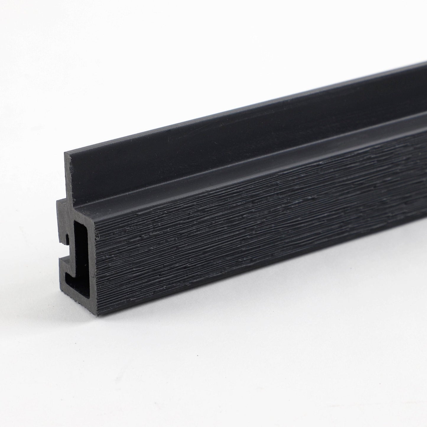 Premium composite cladding wide corner trim with a sleek wooden finish, ideal for NJ homes, durable and stylish.