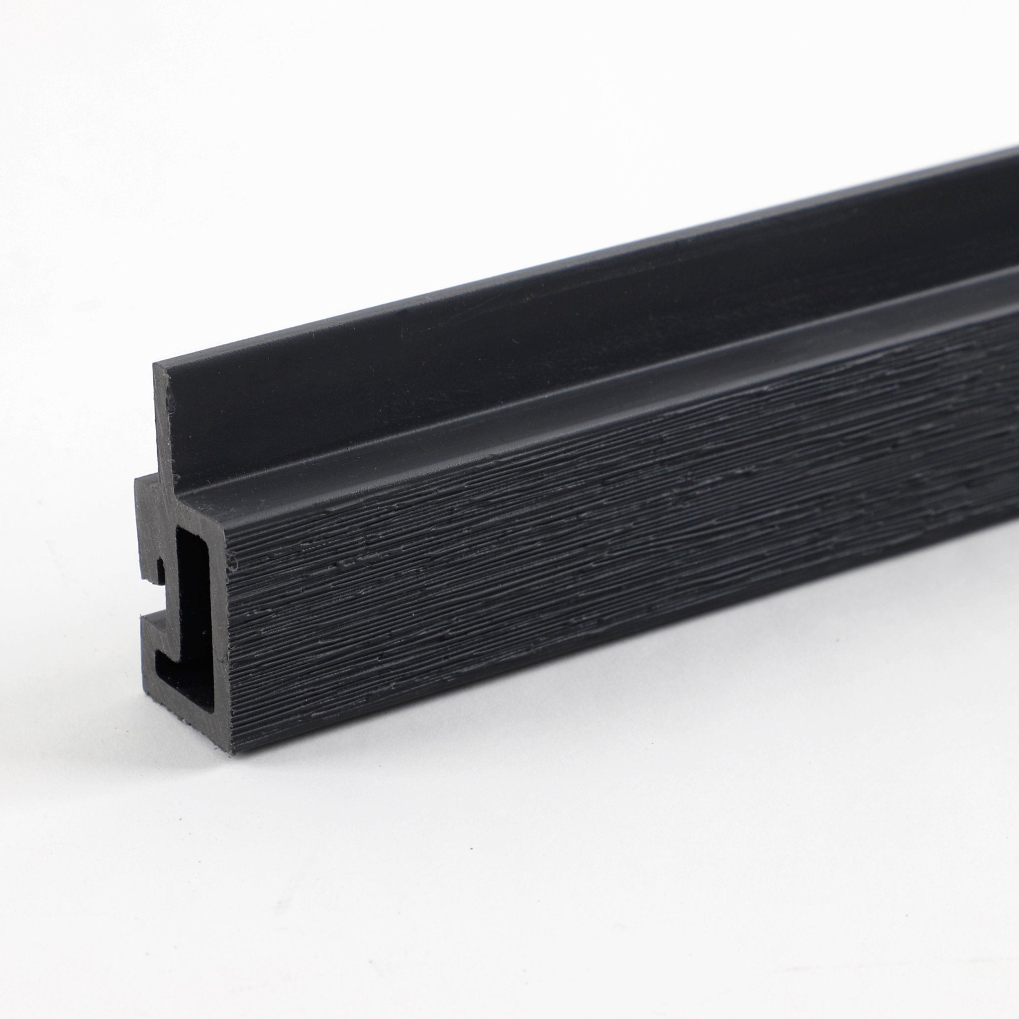 Premium composite cladding wide corner trim with a sleek wooden finish, ideal for NJ homes, durable and stylish.