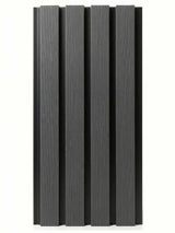 Gray and Black Composite Cladding Siding Sample