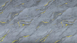 Silver Gold Marble PVC Wall Panel - Waterproof (4x8 ft, 32 sq. ft)