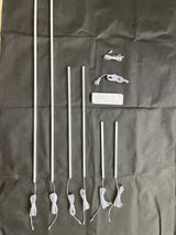 Fits WPC Fluted Panels, 40" & 80" Sizes