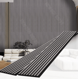 Koto Gray Wood Slat Acoustic Wall Panels