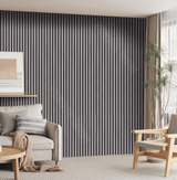 Koto Gray Wood Slat Acoustic Wall Panels
