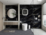 Midnight Gold Marble UV Protected PVC Wall Panel 