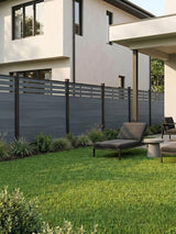 Top Lattice Privacy Composite Fence Wholesale Price  - Light Gray
